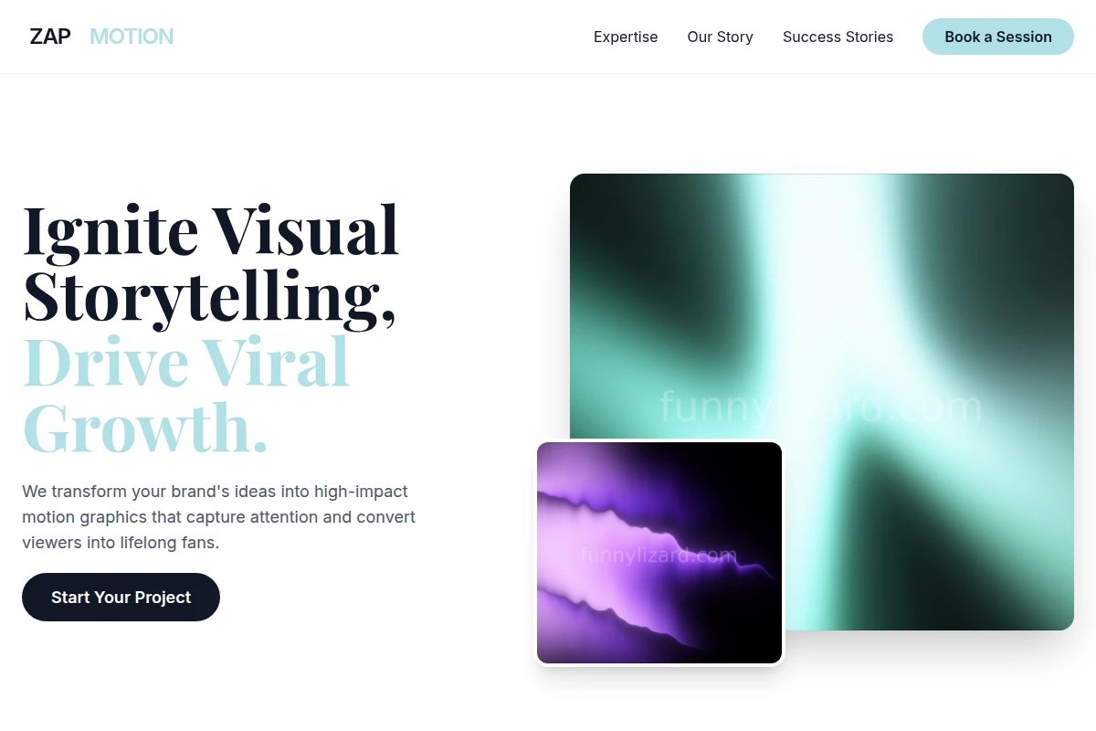Zap Motion Graphics